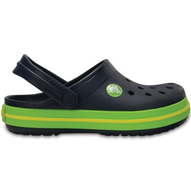 Crocs til børn Crocband Clog K marineblå-grøn 204537 4K6 marine blå