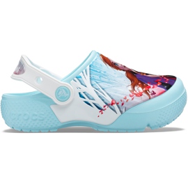 Crocs til børn Fl Ol Disney Frozen 2 Træsko blå 206167 4O9 flerfarvet