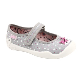Piger Ballerinas BLANCA BEFADO 114X425 hvid lyserød grå