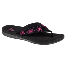 Kappa Lagoon W 242484-1122 flip-flops sort lilla