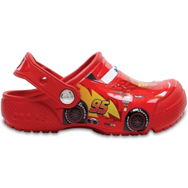 Crocs kids Fun Lab Cars Træsko rød 204116 8C1
