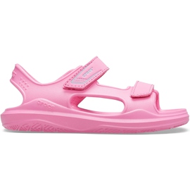 Crocs sandaler til børn Swiftwater Expedition pink 206267 6M3 lyserød