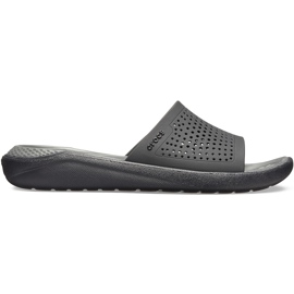 Crocs Literide Slide sortgrå 205 183 0DD