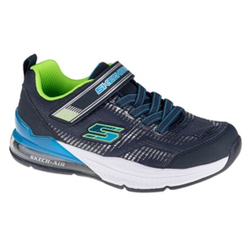 Skechers Skech-Air Blast Tallix Jr 97743L-NVBL hvid marine blå