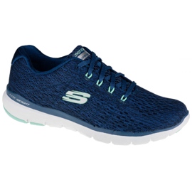 Skechers Flex Appeal 3.0 Satellitter W 13064-NVGR marine blå