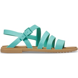 Crocs damesandaler Tulum Sandal mynte 206107 3U3 grøn