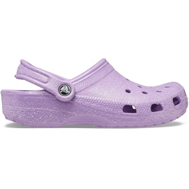 Crocs Women's Classic Glitter Clog Violet 205942 5PR