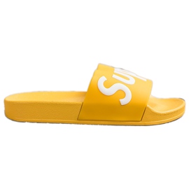 Seastar Super gummi hjemmesko hvid gul