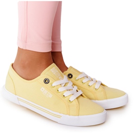 Kvinder Sneakers Big Star HH274062 Gul