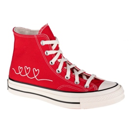 Converse VDay Chuck 70 High Top W 171117C rød