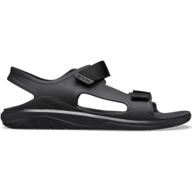 Crocs herresandaler Swiftwater Molded Expedition sort 206526 060