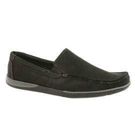 Mario Pala Mænds loafers 763 sort ruskind