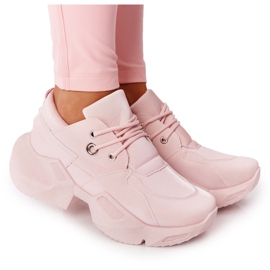 PS1 Kvinders sneakers på en massiv sål Bubbly Pink lyserød