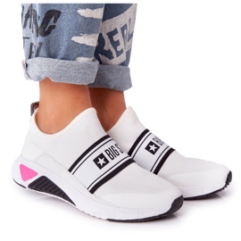 Sportssko Slip-On Memory Foam Big Star HH274538 Hvid