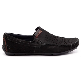 Olivier Herresko moccasin 906 til sommer sort