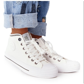 Kvinders høje sneakers Big Star HH274149 Hvid