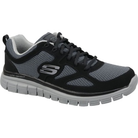 Skechers Burns Agoura M 52635-BKGY Sko sort
