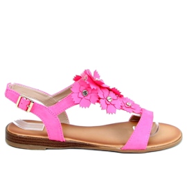 Lyserøde F3273 Fushia sandaler til kvinder