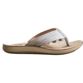 Evento Komfortable flip-flops grå