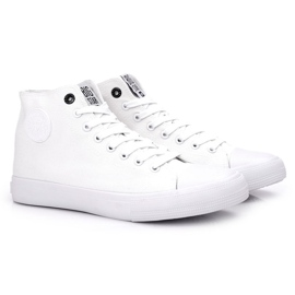 Herre klassiske high-top sneakers Big Star FF174551 Hvid