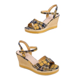 Gul ternede kile sandaler A89937 Gul