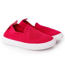 Børns Slip-On Big Star HH374102 Fuchsia lyserød