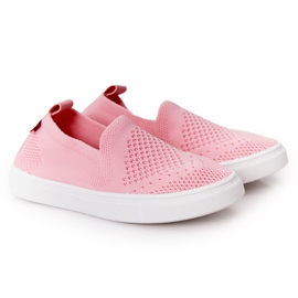 Børns Slip-On Big Star HH374103 lyserøde sneakers
