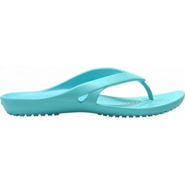 Crocs Kadee Ii Flip W sandaler turkis 202492 40M blå