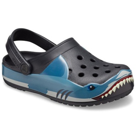 Crocs til børn Fun Lab Shark Band Clg K sort 206271001