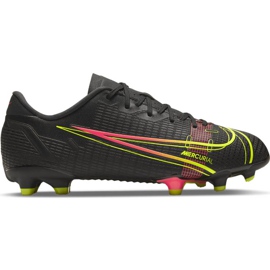 Nike Mercurial Vapor 14 Academy FG / MG Junior CV0811 090 fodboldsko sort sort