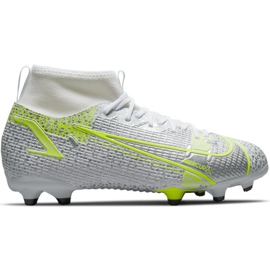 Nike Mercurial Superfly 8 Academy FG / MG Junior CV1127 107 fodboldsko sølv