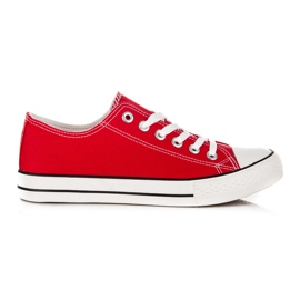 Seastar Skoletid Sneakers rød