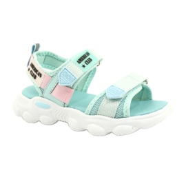 American Club Girls 'Green Sandals Green RL32/21 grøn