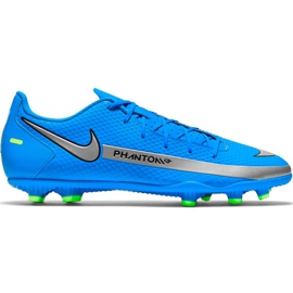 Nike Phantom Gt Club FG / MG CK8459 400 fodboldsko blå blå