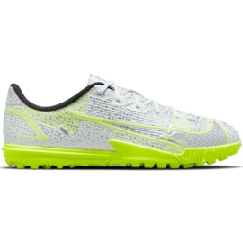 Nike Mercurial Vapor 14 Academy Tf Junior CV0822 107 fodboldsko sølv