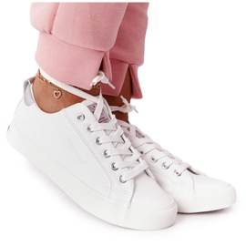 Kvinders Eco-Leather Sneakers Cross Jeans HH2R4001C Hvid