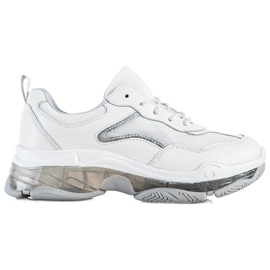 Goodin Læder sneakers hvid