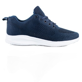 SUPER COOL Let openwork sneakers blå