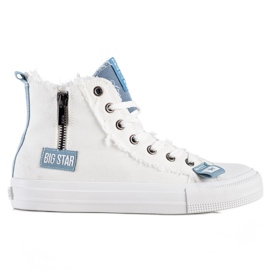 Kvinder Big Star Sneakers HH274160 hvid