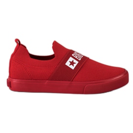 Big Star Sneakers til kvinder FF274220 rød