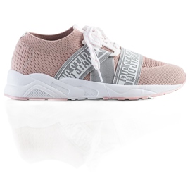 Kvinders sneakers Big Star HH274353 lyserød