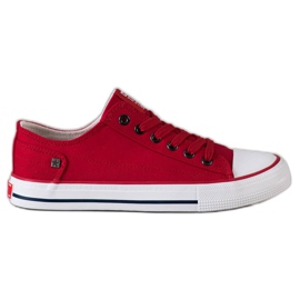 Kvinder Sneakers Big Star DD274339 rød