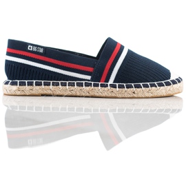 Kvinders Espadrilles Big Star HH274483 marine blå