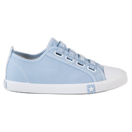 Kvinder Big Star Sneakers HH274095 blå