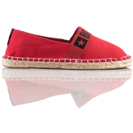 Kvinders Espadrilles Big Star HH274476 rød
