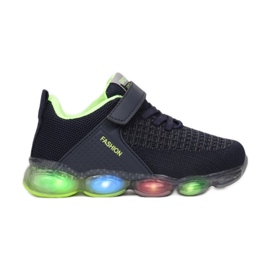 Vices 3XC8081-LED-122-navy / grøn sort