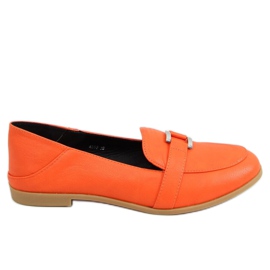Orange kvinders loafers 4585 Orange