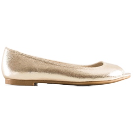 Goodin Casual Open Toe Pumps gylden