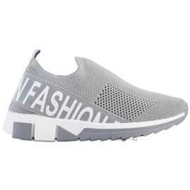 Filippo Fashion Slip-On sneakers grå