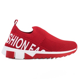 Filippo Fashion Slip-On sneakers rød
